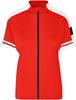 James & Nicholson JN453 Ladies´ Bike-T Full Zip - Red - XXL