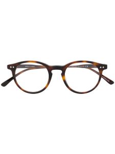 Epos lunettes de vue à monture ronde - Marron