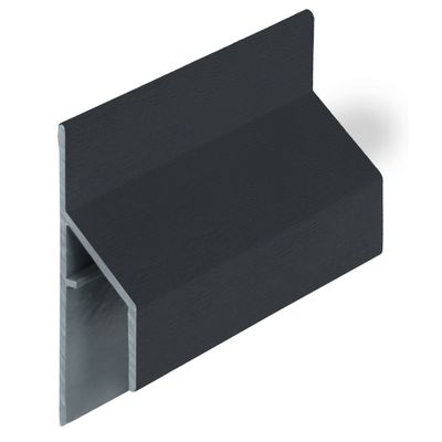 Keralit trim/kraal aansluitprofiel Zwartgrijs (2810) (gevelbekleding)