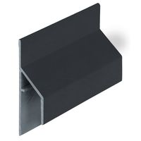 Keralit trim/kraal aansluitprofiel Zwartgrijs (2810) (gevelbekleding)