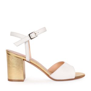Moments by Content Content Aurora Bruidsschoenen Wit Goud | Maat: 36