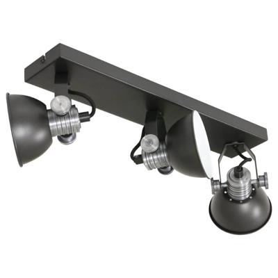 Steinhauer Zwarte opbouwspotBrooklyn 3-lichts - 2134ZW