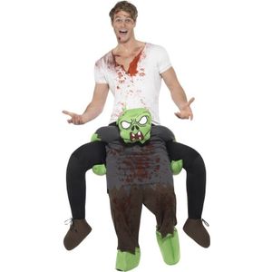 Ride on kostuum zombie pak voor volwassenen One size  -