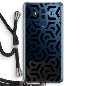 Crazy pattern: Huawei Mate 10 Pro Transparant Hoesje met koord