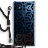 Crazy pattern: Huawei Mate 10 Pro Transparant Hoesje met koord