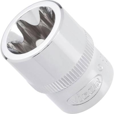 Vigor V2724 Buiten-zesrond (TX) Dopsleutelinzetstuk T 4 3/8 (10 mm)