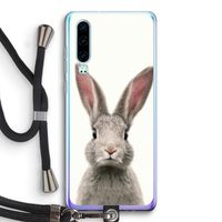 Daisy: Huawei P30 Transparant Hoesje met koord