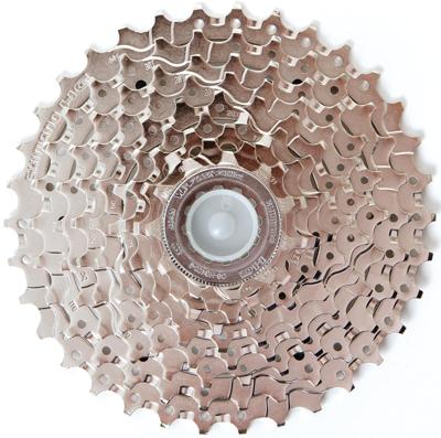 SHIMANO hg cassette "cs-hg 400". cas.sprocket shim.cs-hg 400 9sp 11-34t.10pcs pack