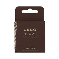 Lelo HEX Respect XL Condooms 3 stuks