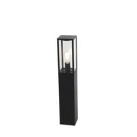 QAZQA Industriële staande buitenlamp zwart 80 cm IP44 - Charlois - thumbnail