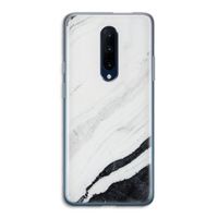 Elegante marmer: OnePlus 7 Pro Transparant Hoesje