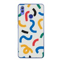 Illustratieve pop 2: Honor Note 10 Transparant Hoesje
