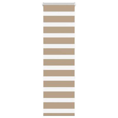 Zebra Blind 40x150 cm stofbreedte 35,9 cm polyester zandbruin