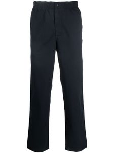 Norse Projects pantalon à coupe droite - Bleu