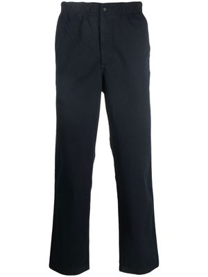 Norse Projects pantalon à coupe droite - Bleu