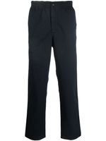 Norse Projects pantalon droit à taille mi-haute - Bleu