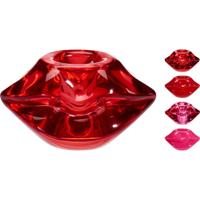 Home & Styling kandelaar lip 7x4cm glas