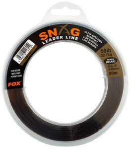 Fox Snag Leader Trans Khaki 0.47 mm 30 lbs x 100 m