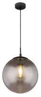 Globo Deisgn hanglamp Blama zwart Ø 30cm 15830H1