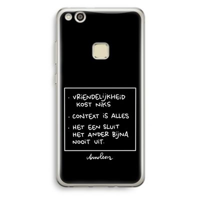 Mijn Motto's: Huawei Ascend P10 Lite Transparant Hoesje