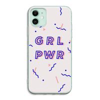 GRL PWR: iPhone 11 Transparant Hoesje