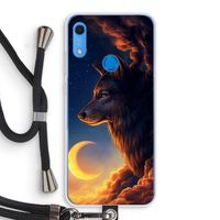 Night Guardian: Huawei Y6s Transparant Hoesje met koord