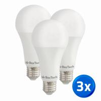 Slimme wifi lamp 12 watt - e27 fitting - RGBWW multicolor en wit - 3-pack Slimme wifi lamp 12 watt - e27 fitting - RGBWW multicolor en wit - 3-pack