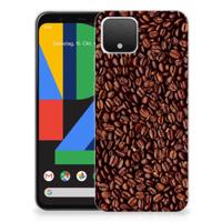 Google Pixel 4 | Siliconen Case | Koffiebonen