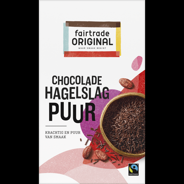Fairtrade Original Chocolade Hagelslag Puur 380g bij Jumbo