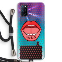 Yolo Denise: Oppo A72 Transparant Hoesje met koord