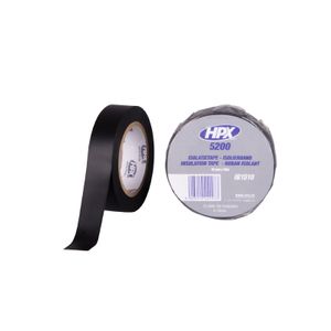 HPX PVC isolatietape | Zwart | 15mm x 10m - IB1510 - IB1510