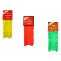 Geel groen rode feest slingers - thumbnail