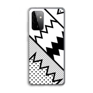 Pop Art #5: Samsung Galaxy A72 Transparant Hoesje