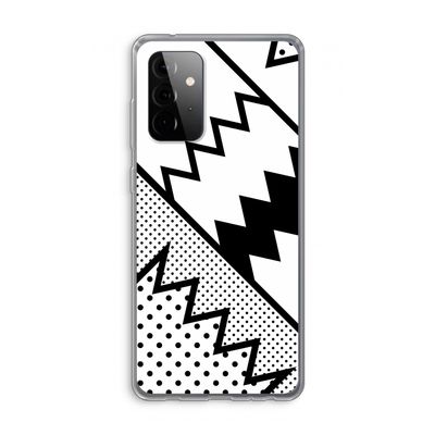 Pop Art #5: Samsung Galaxy A72 Transparant Hoesje