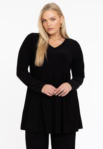 Yoek Tuniek V-hals | Zwart | Maat 50/52
