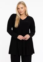 Yoek Tuniek V-hals | Zwart | Maat 50/52