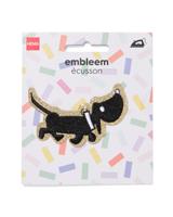 HEMA Takkie carnaval strijkembleem 7.5x5cm