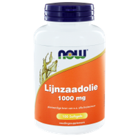 NOW Lijnzaadolie Capsules 100 STK