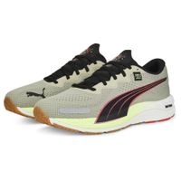 PUMA Hardloopschoenen Velocity Nitro 2 First Mile - Pebble Gray/Oranje/Zwart - thumbnail