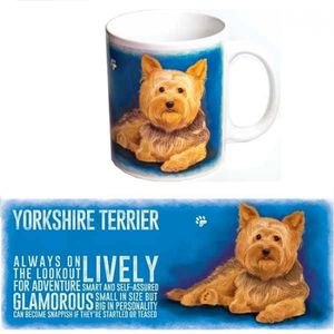 Koffie beker Yorkshire Terrier hond