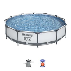 Bestway Steel Pro MAX zwembad - 366 x 76 cm - met filterpomp