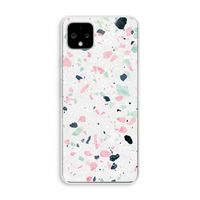 Terrazzo N°3: Pixel 4 XL Transparant Hoesje
