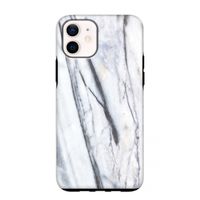 Gestreepte marmer: iPhone 12 mini Tough Case
