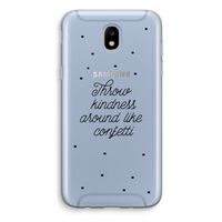 Confetti: Samsung Galaxy J5 (2017) Transparant Hoesje