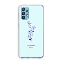 Bloom with grace: Samsung Galaxy A32 4G Transparant Hoesje