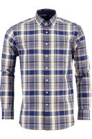 Fynch-Hatton Casual Fit Overhemd blauw, Ruit - thumbnail
