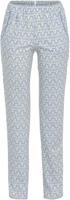 Grafisch patroon pyjamabroek blauw