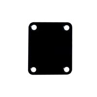 Boston NP-64-B neck plate rechthoekig zwart - thumbnail