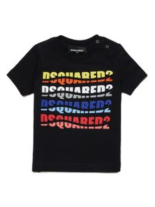 DSQUARED2 KIDS t-shirt en coton à imprimé - Noir