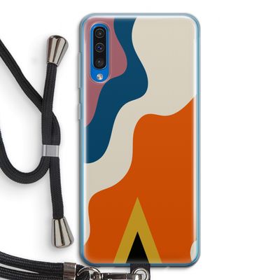 Noor A: Samsung Galaxy A50 Transparant Hoesje met koord